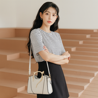 KYVA Luxe Cat Ear Shoulder Bag