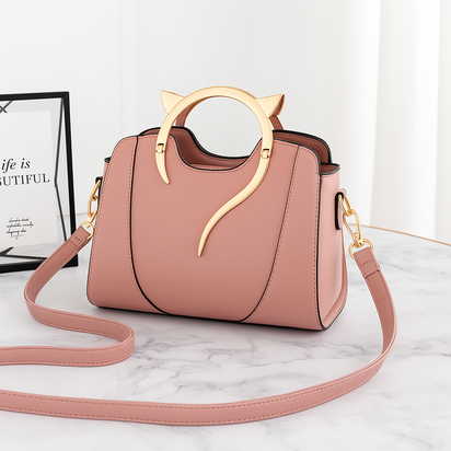 KYVA Luxe Cat Ear Shoulder Bag